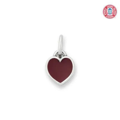 Enamel Texas State University Connected Hearts Charm