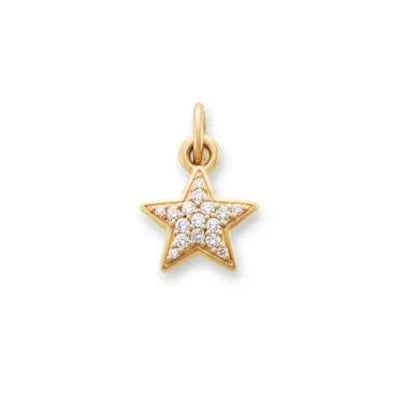 Pave Diamond Star Pendant