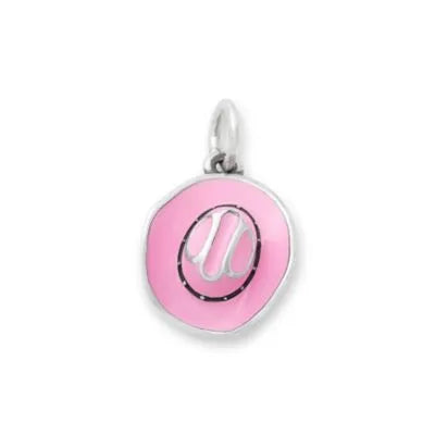 Enamel Cowgirl Hat Charm