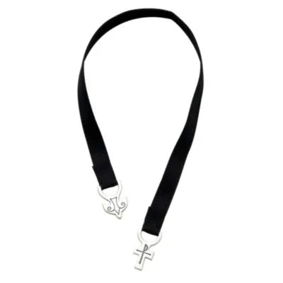 Dove and Cross Ribbon Bookmark
