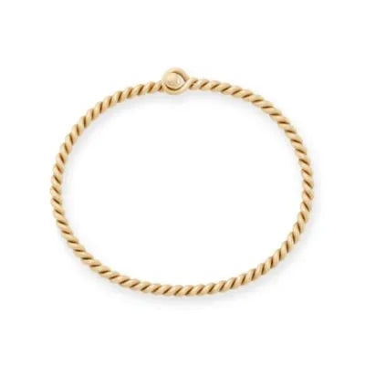 Twisted Wire Hook-On Bracelet