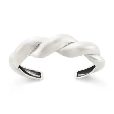 Bold Twist Cuff Bracelet