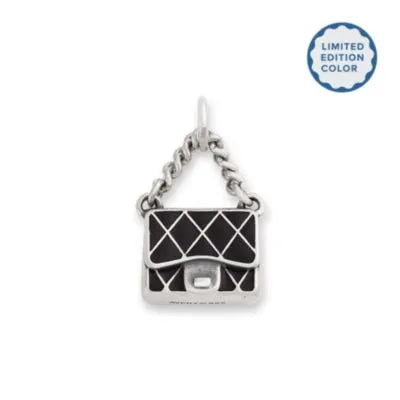 Enamel Fashion Purse Charm