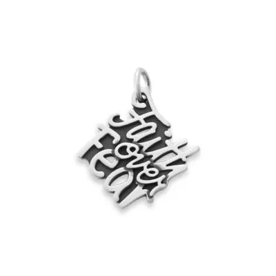 Faith Over Fear Charm