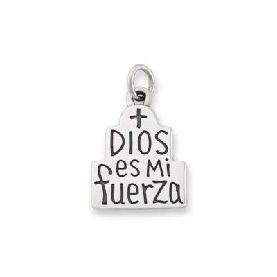 Dios es Mi Fuerza Charm
