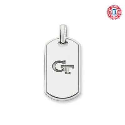 Georgia Tech Classic Tag Pendant