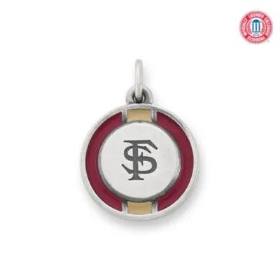 Enamel Florida State University School Spirit Charm
