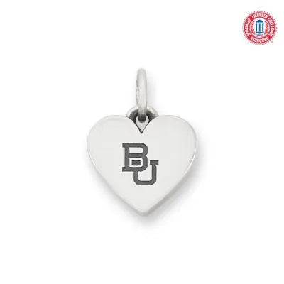 Baylor University Small Heart Charm