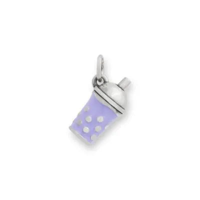 Enamel Boba Tea Charm