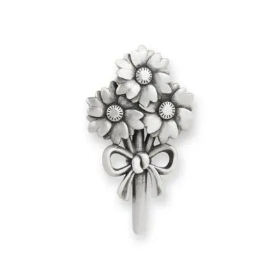 Bouquet with Bow Pendant