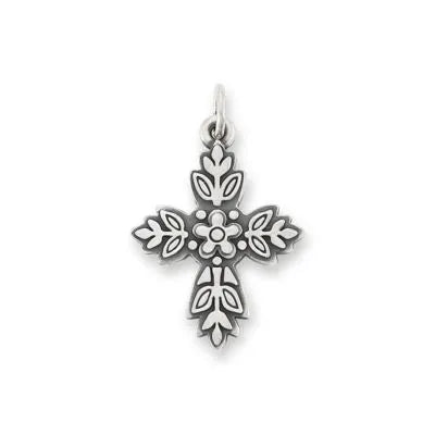 Spring Cross Charm