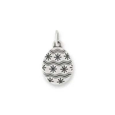 Floral Easter Egg Charm