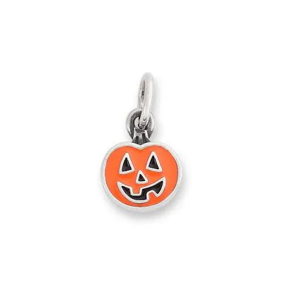 Enamel Mini Pumpkin Charm