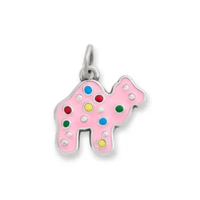Enamel Frosted Animal Cracker Charm