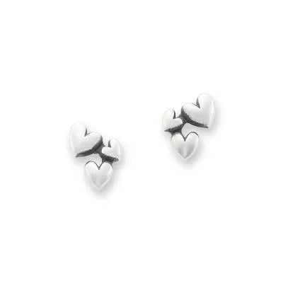 Gathered Heart Studs