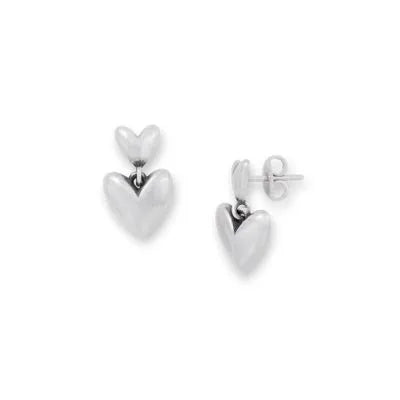 Dancing Hearts Drop Earrings
