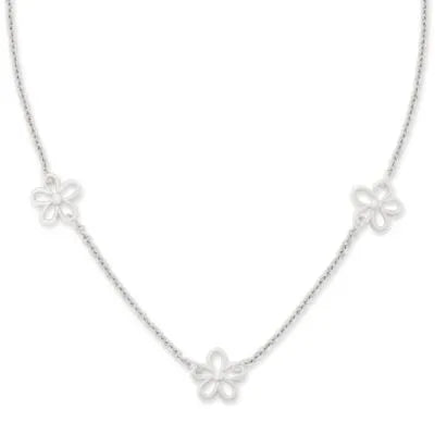 Daisy Station Charm Necklace