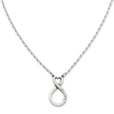 Endless Love Changeable Charm Holder Necklace