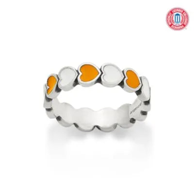 Enamel University of Tennessee Connected Hearts Ring